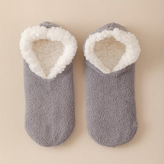 Plush Ankle Socks Women's Stockings Soft & Warm Low Cut Hosiery