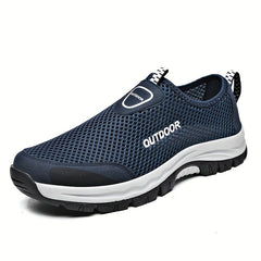 Men's Slip on Sneakers Outdoor Walking Shoes Comfortable Breathable