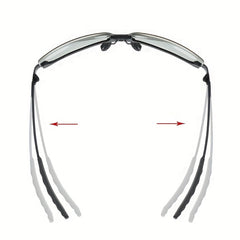 Men's Polarized Sunglasses + Night Driving Glasses + Zipper Case