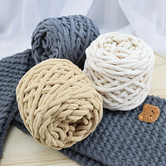 Soft Yarn For Crocheting Bulky Baby Blanket Shoe Scarf Yarn For Knitting