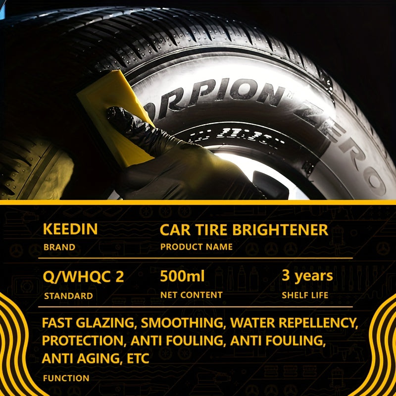 Car Tire Coating Agent Glowing Waterproof Bright Tire Glaze