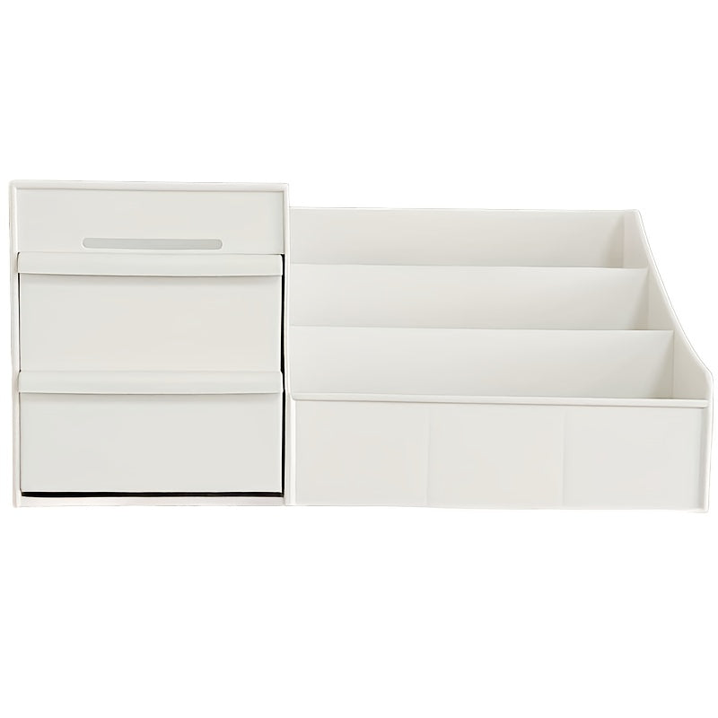 2-Drawer Desk Organizer with 7 Compartments