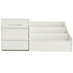 2-Drawer Desk Organizer with 7 Compartments