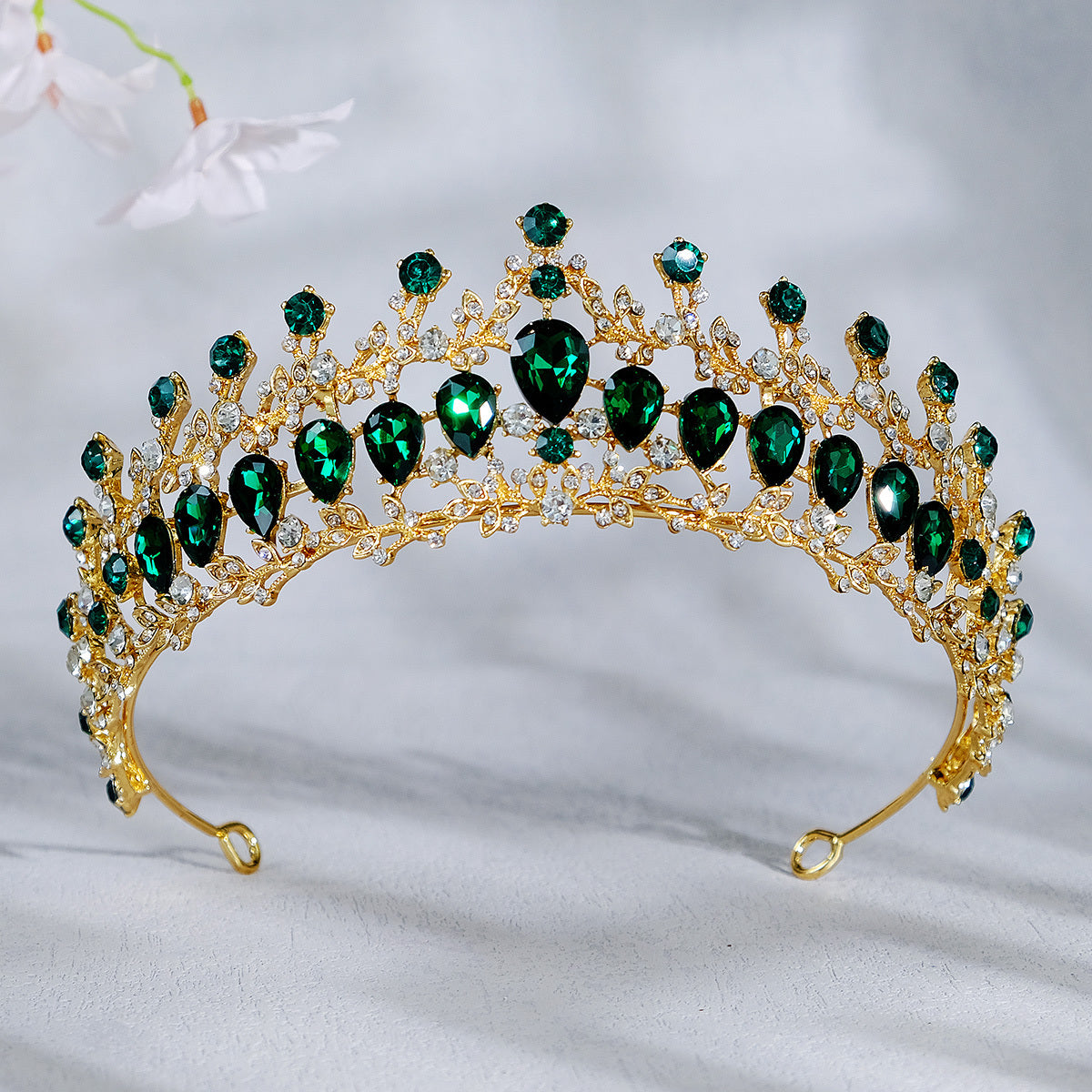 Rhinestone Crown Headband Princess Tiara Wedding Birthday