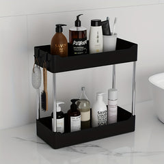 Bathroom Toiletries Shelf Toilet Countertop Storage Rack Organizer