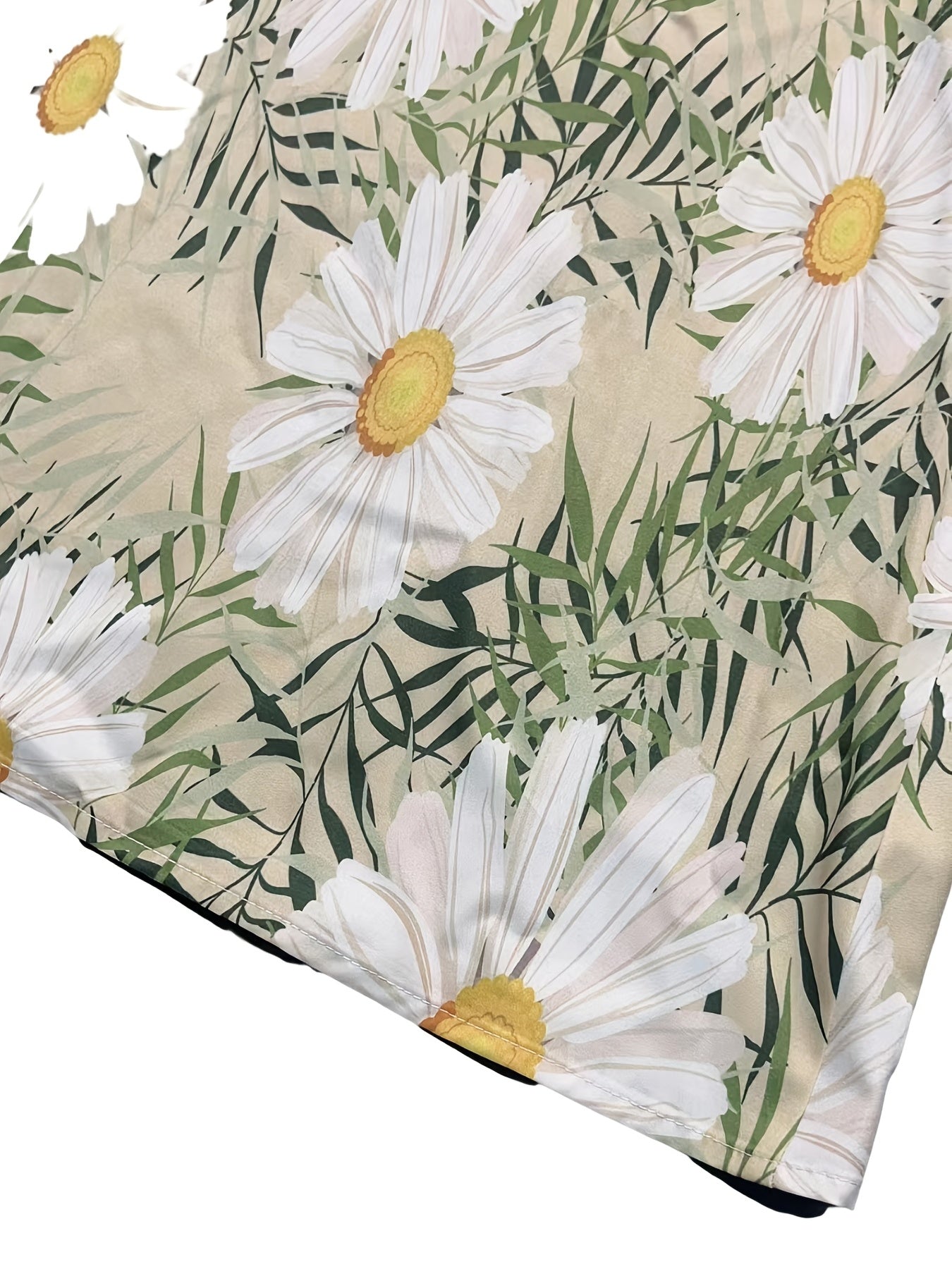 Daisy Print Tank Dress & Cardigan Set