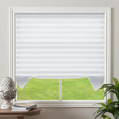 Sunshade Curtain Self Adhesive Pleated Curtain for Bedroom Privacy