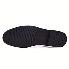 Men's Lace Up Derby Shoes Wear resistant Non Slip Formal Shoes