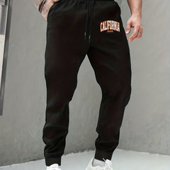 CALIFORNIA Men's Drawstring Sweatpants Comfy Jogger Pants