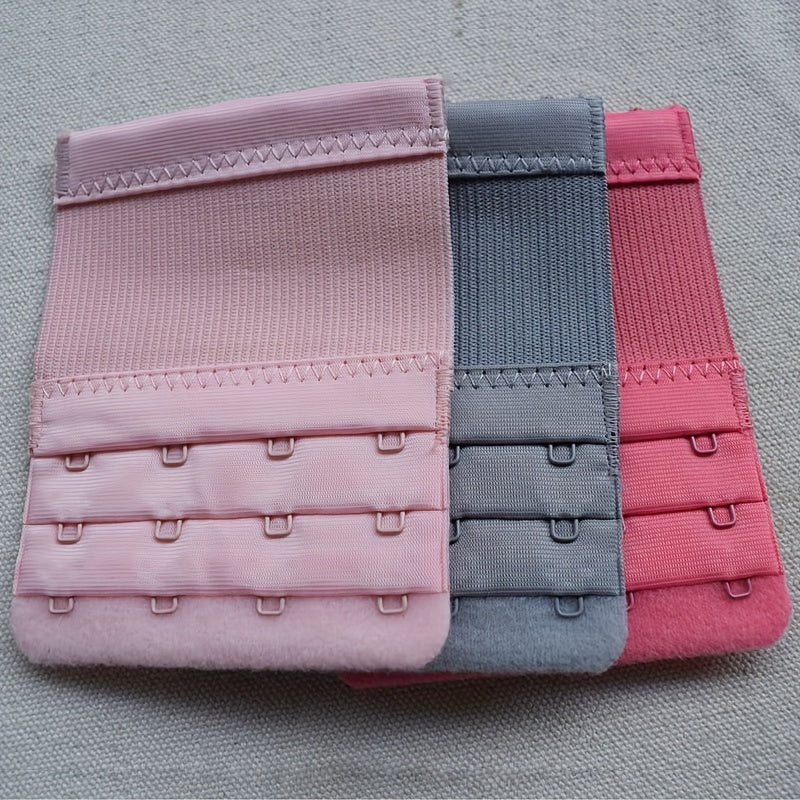 2pcs Elastic Bra Extenders Soft & Adjustable Women's Lingerie Accessories