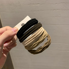 5pcs Elastic Hair Ties Durable Hair Accessories for Girls