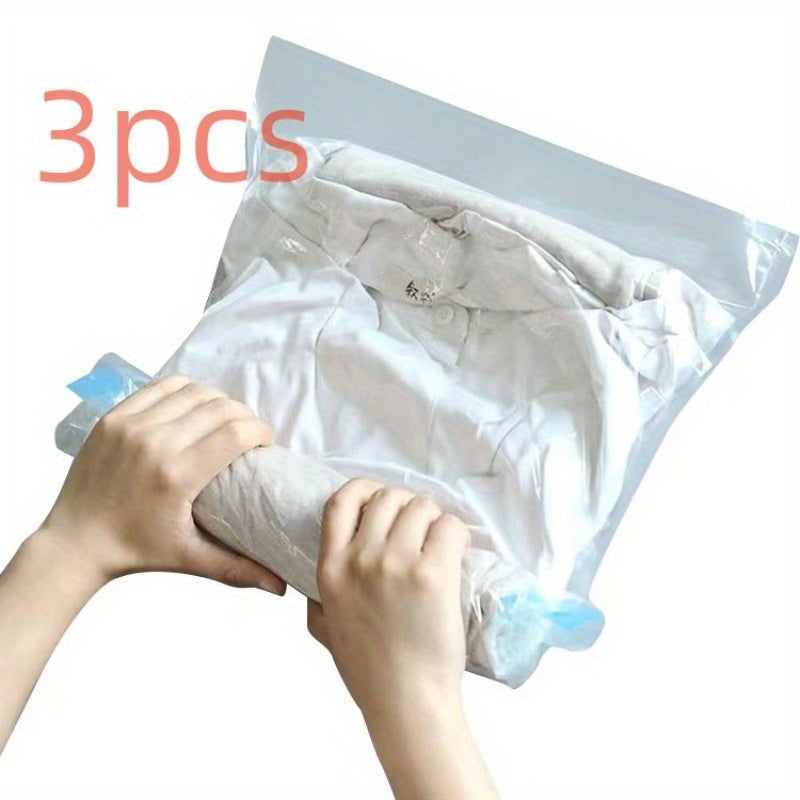 Vacuum Compression Travel Bag Sealed Luggage Packing Bag Waterproof