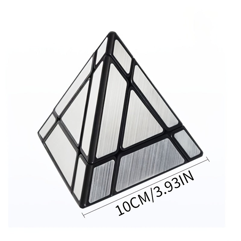 Sengso Pyramid Mirror Cube Speed Puzzle ABS Resin Mixed Colors
