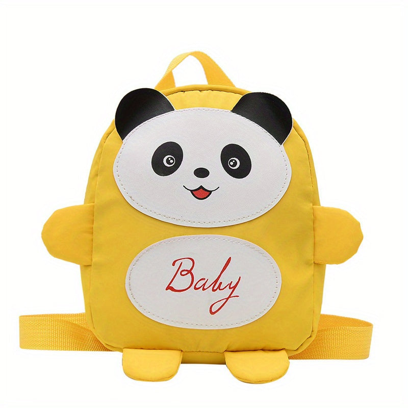 Kids Panda Backpack with Anti-lost Rope Snack Bag Waterproof Lightweight