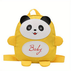 Kids Panda Backpack with Anti-lost Rope Snack Bag Waterproof Lightweight