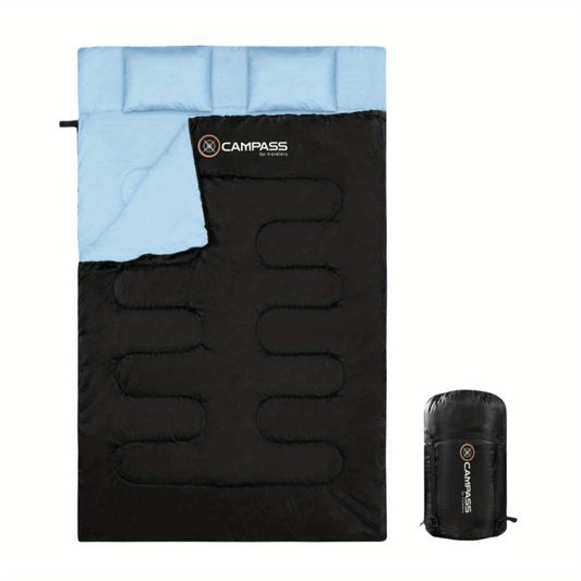 Double Sleeping Bag Waterproof Warm For Camping