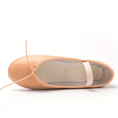 Women's PU Leather Ballet Dance Shoes for Yoga & Ballet Slippers