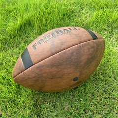 Retro American Football Adult Game Training Rugby Ball Size 3 6 9
