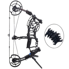 Archery Rubber Bow Limbs Vibration Damper Stabilizers for Compound Bows