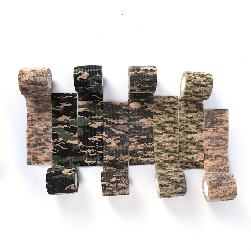 2pcs 4 5M Military Camouflage Tape Self Adhesive