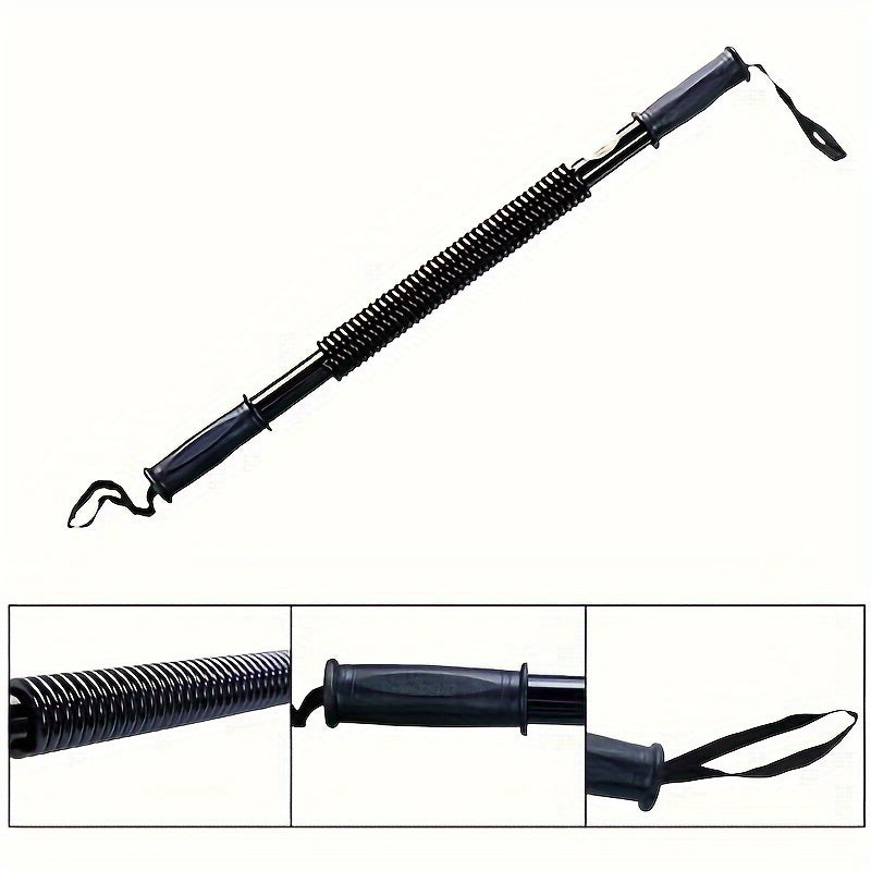 Spring Arm Strength Training Bar Anti-Skid Fitness Arm Trainer