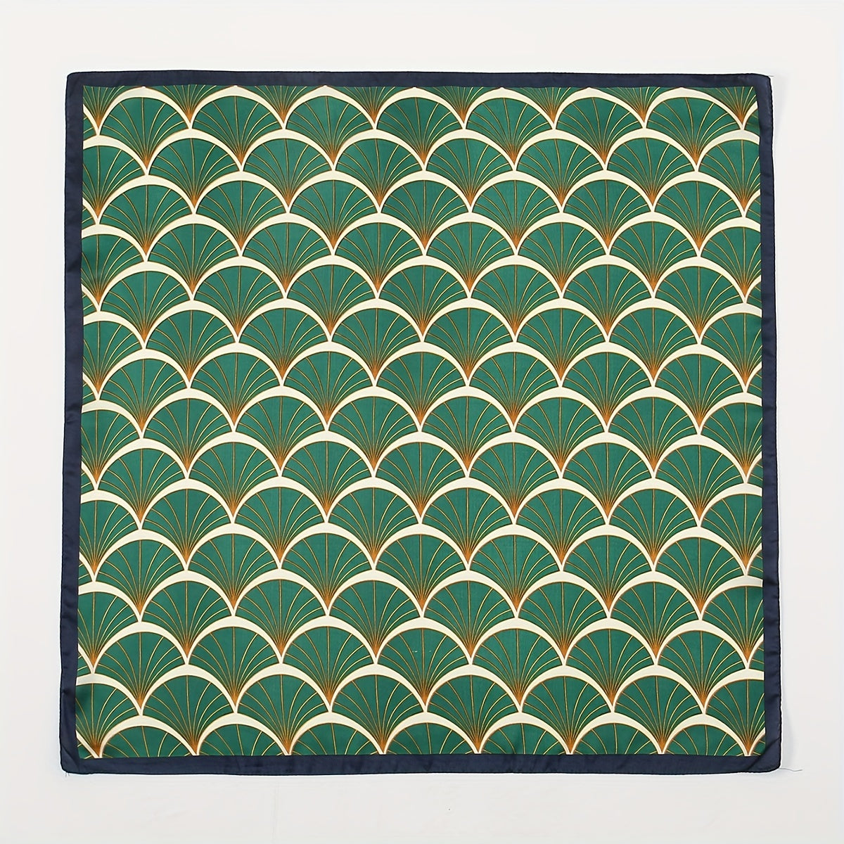 Fish Scale Headscarf Polyester All match Small Scarf