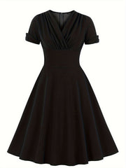 Women's A-line Retro Dress