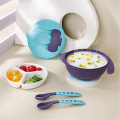2 Layer Baby Feeding Tableware Set