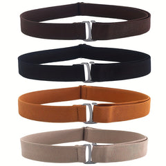 Invisible Adjustable Waist Belt Shirt Anti Wrinkle Elastic Belt