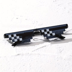 Thug Life Cat Eyeglasses Y2K Hip Hop Sunshade Eyewear
