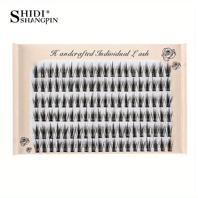 C Curling Natural Long Thick Individual Eyelashes