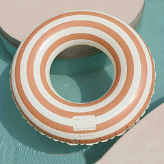 Striped Swimming Ring Inflatable Baby Underarm Ring Double Air Bag