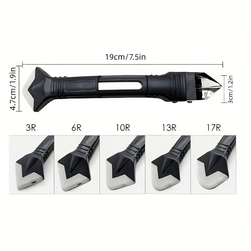 3pcs 5 in 1 Metal Head Shovel Glue Remover Tool Kit
