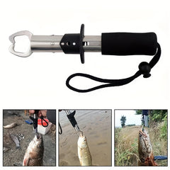 T Shape Fish Controller Stainless Steel Fish Lip Gripper Fishing Tool