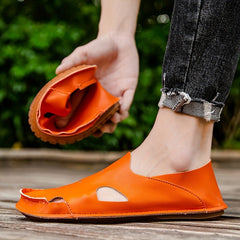 Men's Hollow Out Loafers Non Slip Casual Shoes