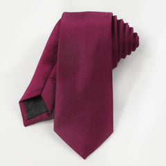 Solid Pearl Fine Stripe Tie Elegant Necktie for Men