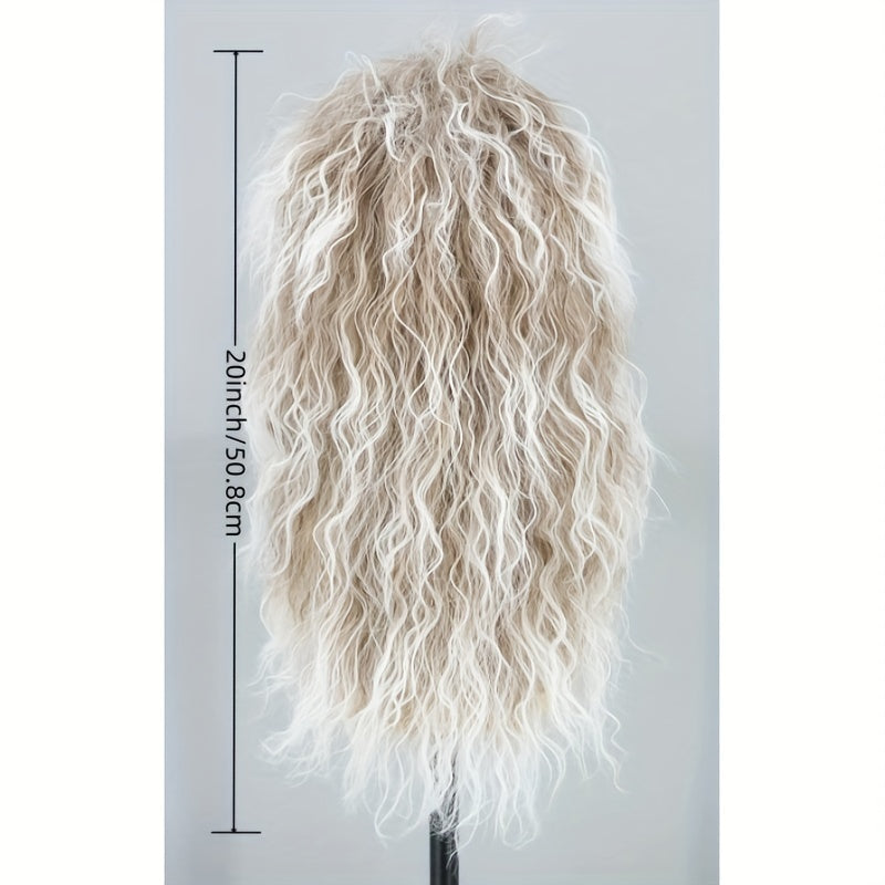 Men's Long Curly Hair Wigs for Dressing Up