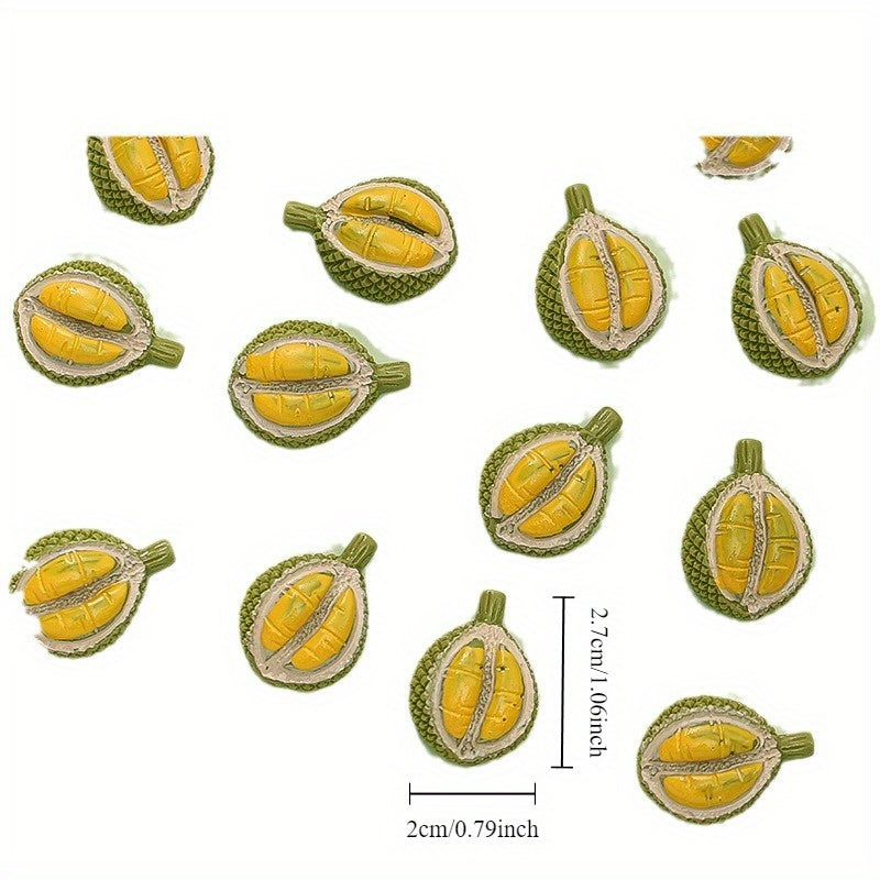 3D Fruit King Durian Resin Edible Game DIY Accessory