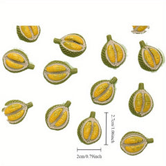 3D Fruit King Durian Resin Edible Game DIY Accessory