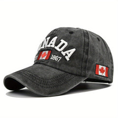 Vintage Maple Leaf CANADA Baseball Cap Men's Sport Shade Cap
