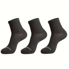 Men's Moisture Wicking Running Socks - 3 Pairs