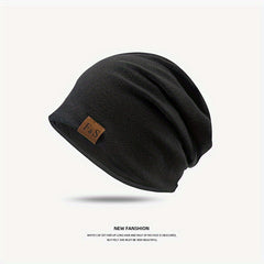 Solid Cotton Men's Pullover Cap for Spring and Summer