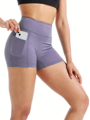 High Waist Quick Drying Tight Shorts Yoga Shorts Women's Activewear
