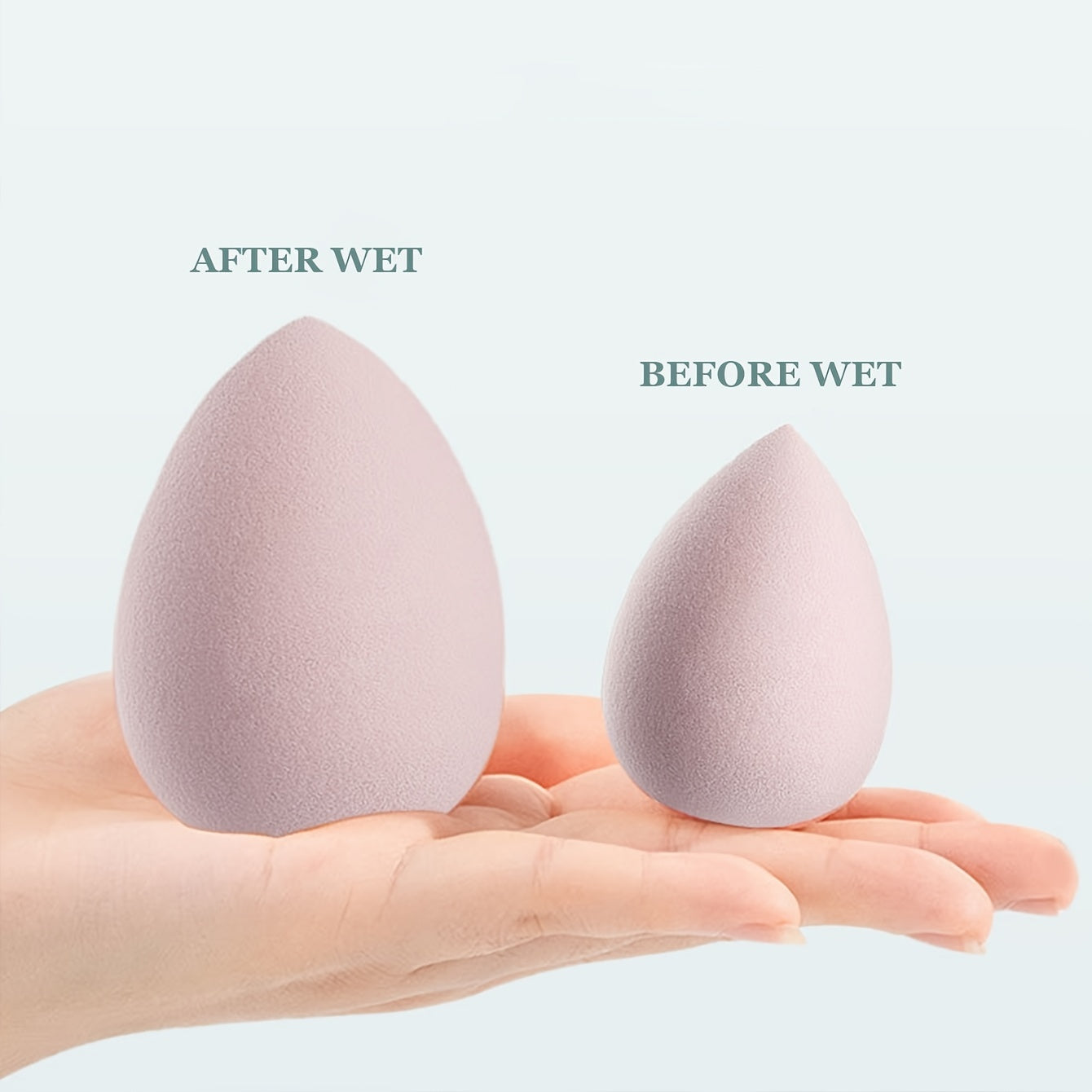 8PCS Multicolor Makeup Sponges Foundation Blush Beauty Sponges Puff Set