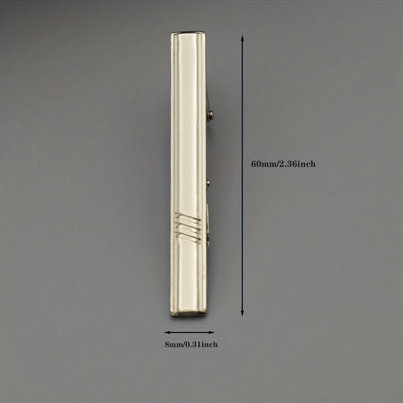 Classic Men's Tie Clip Business Accessory