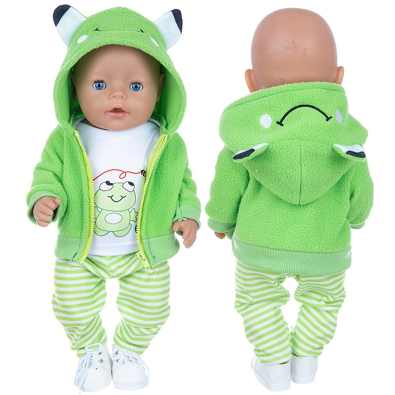 Green Doll Clothes for 17 inch Dolls