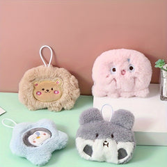 Cartoon Self-heating Hand Warmer Mini Plush Bag