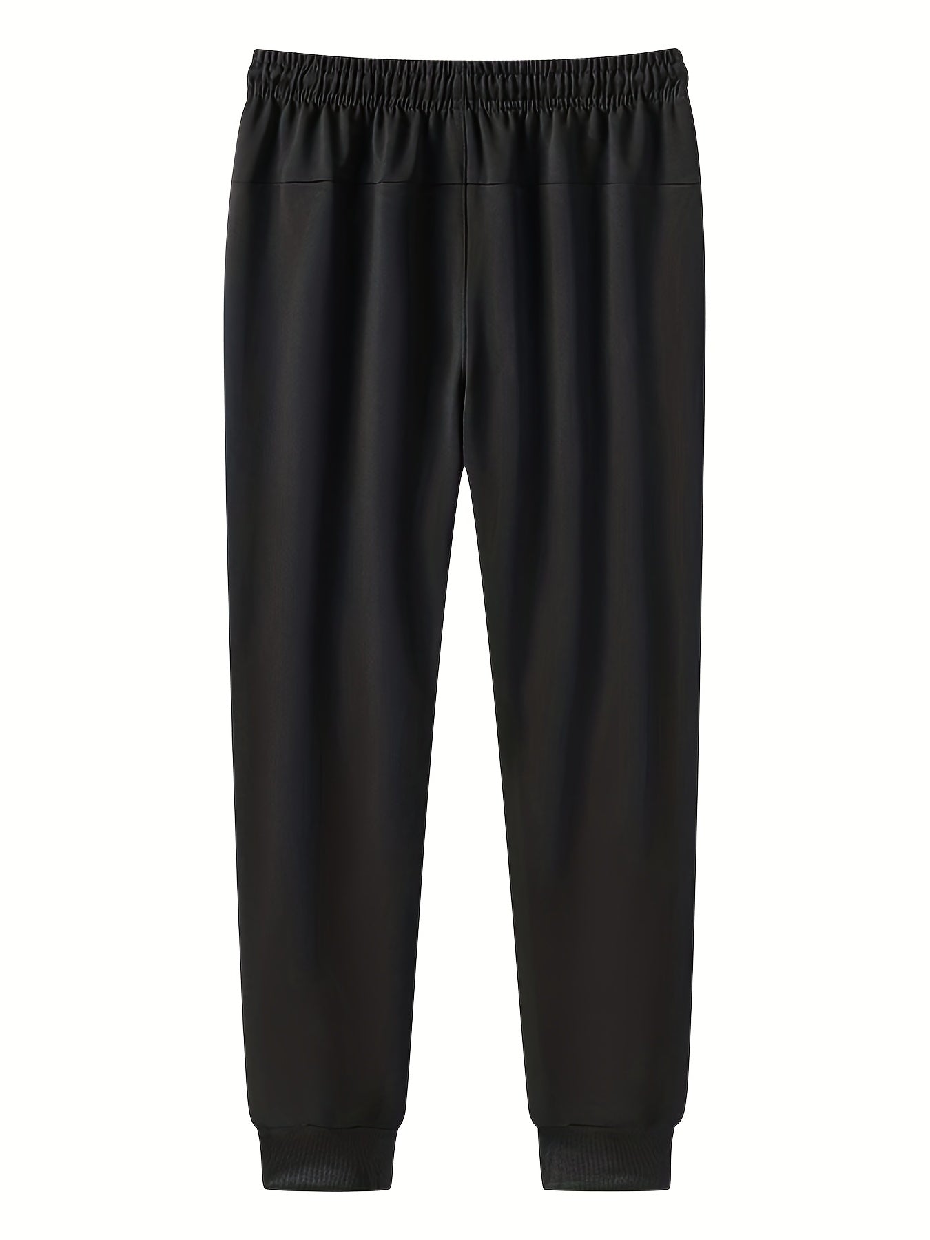 Men's Lightweight Breathable Sports Joggers with Zipper Pockets