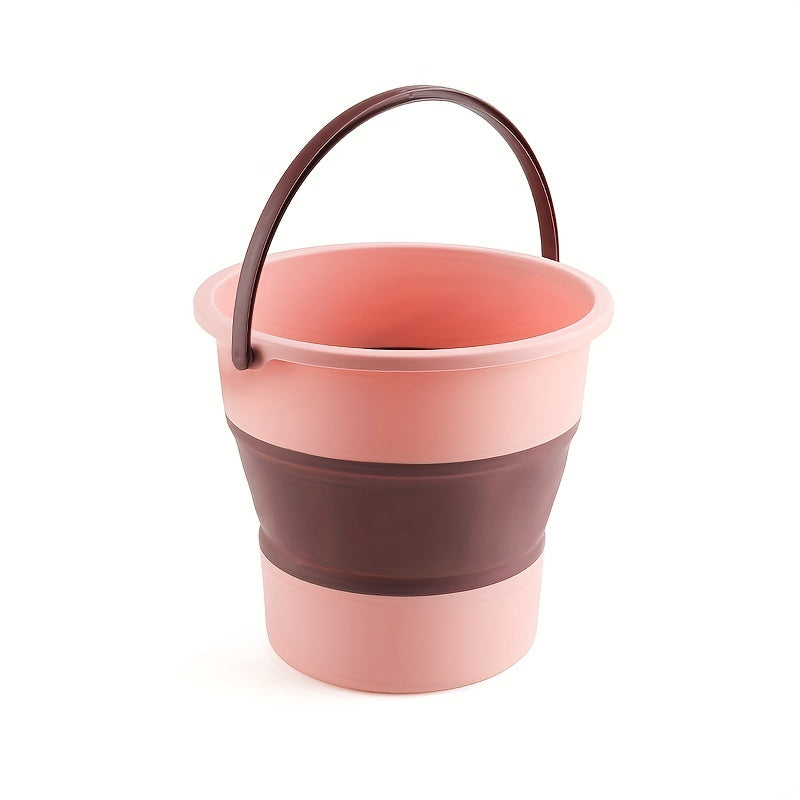Portable Folding Bucket for Car Wash Fishing Laundry Convenient Space Saving