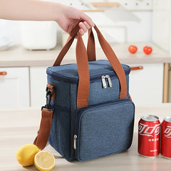 Insulated Lunch Bag for Men and Women Large Capacity Thermal Cooler